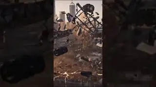 Highway Shattered by Massive Earthquake 🌍💥 #disastercore #epicdestruction
