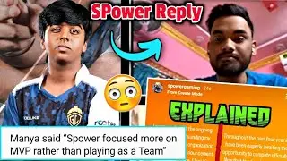 Spower Reply Blind Players ✅ Reply on Selfish Gameplay 😨