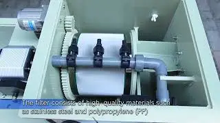 YCM-C5 Combi Drum Filter for Garden Pond Water Treatment