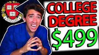 I Bought A FAKE College Degree For $499 and...