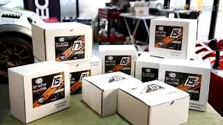 Braille Battery unboxing / weighing
