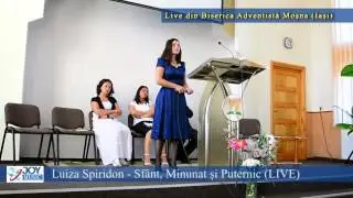 Luiza Spiridon - Sfant, Minunat si Puternic (LIVE)