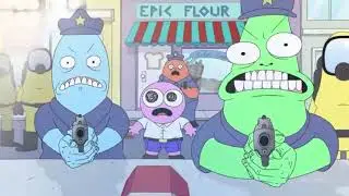 Smiling Friends - Squim Gets Shot ~ Reversed