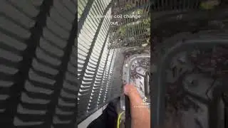 Goodman Condenser coil change out!