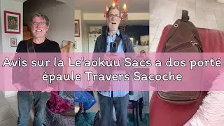 Avis sur la Le'aokuu Sacs a dos port&eacute; &eacute;paule Travers Sacoche Bandouli&egrave;re Pochettes des Sport Affaire