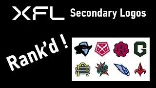 XFL Secondary Logos Ranked