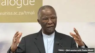 Student Interaction session with Former President Thabo Mbeki - 3 October 2016 part 1