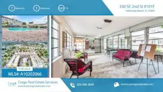 330 SE 2nd St.  #101F, Hallandale Beach, FL 33009