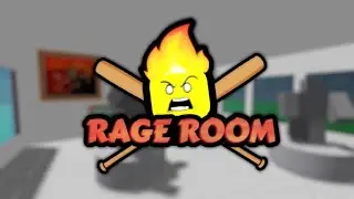 smashing stuff in rage room