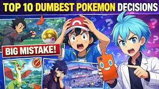 Top 10 Pok&eacute;mon Fails That SHOCKED Fans! 🔥
