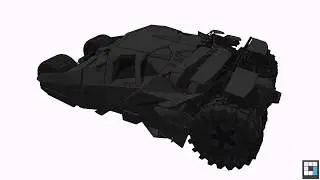 [ Q U B B O ] BATMOBILE 2005. BATMAN BEGINS [2017]