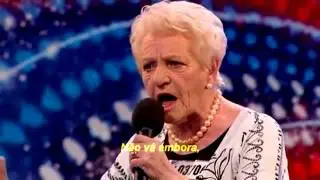 Janey Cutler 1929 2011   Britain's Got Talent 2010   Legendado em portugu&ecirc;s completo