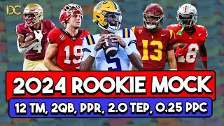 2024 Dynasty Rookie Mock Draft Strategy & Breakdown | Fantasy Football
