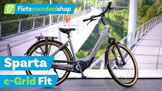 Sparta c-Grid Fit - E-bike met Accu in Frame voor instapprijs