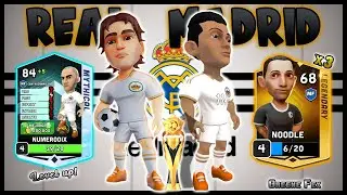 Mini Football | 🎉REAL MADRID: NUMERODIX (LEVEL UP)⬆️ | NOODLE X3🏆