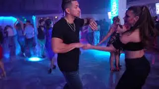 Erica Nicole & Alejandro Rey Salsa Bachata Dance at LTN Tuesdays in Orange County
