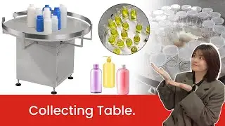 Solidpack - Round bottle/jar collecting table