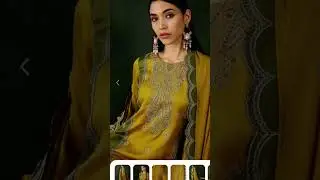 myntra new collection #green suit #party wear suit #mehandi suit