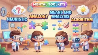 Heuristic, Analogy, Algorithm & Means&ndash;End Analysis 🧠 | Mental Toolkits Explained | CDP | CTET