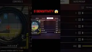 🔥 Free Fire 0 Sensitivity Challenge &ndash; 5 Continuous Kills Back-to-Back 😱 | Impossible Mission 🔥#short