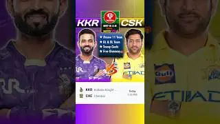 KKR vs CSK Dream11 Team Prediction | KKR vs CSK Dream11 Team Of Today Match | KKR vs CSK 2025