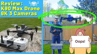Oopsie... 🫢 XKJ K90 Max 8K Drone Handy Andy Review