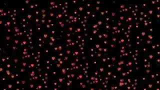 heart flying effect black screen template | Black Screen Video background | deep editing zone