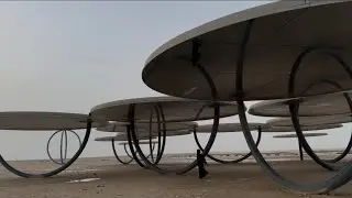 Driving to Zubara Fort & Mirror Art | Doha | Qatar