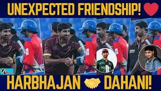 Harbhajan Singh Breaks His No-Handshake Rule! Friendly Moment With Shahnawaz Dahani