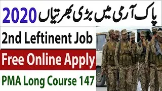 PAK Army Latest Jobs 2020 :2nd Leftinent  Army Jobs 2020: IRD Services