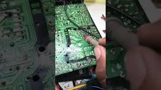 LG Ultraslime crt tv one time red light blinking problem solution #Malielectronics