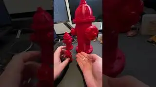 Fire hydrant 3D print