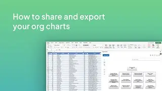How to share your Microsoft Excel org charts