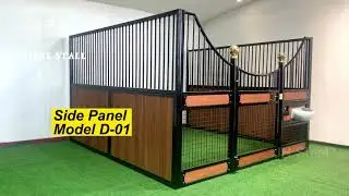 New design horse stable panels