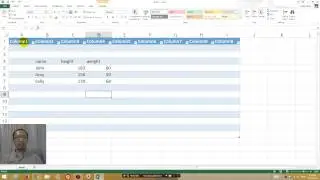 Excel can't get rid of column 1 column 2 header names fix (remove table)
