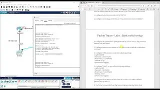 Lab 1 : Cisco Basic Switch & Router Setup for Management Access  | CCNA Routing & Switching