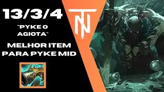 PYKE MID DE COLETORA &Eacute; EXTREMAMENTE FORTE - Wild rift