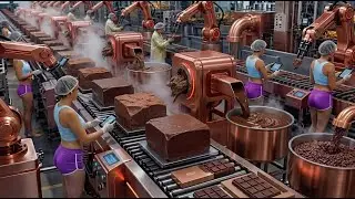 Inside Chocolate Factory: How Chocolate is Made (Complete Manufacturing Process)
