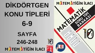 ACİL YAYINLARI 10. SINIF MATEMATİĞİN İLACI SORU TİPİ BANKASI (Dikdörtgen Konu Tipleri 6-9)