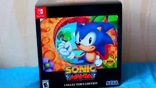 Посылка с коллекционкой Sonic Mania