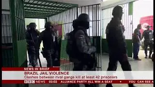 Jail violence at four prisons leave dozens dead (Brazil) - BBC News - 28th May 2019