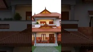 Traditional Home Exterior Design #home #keralahomedesign