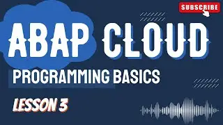 Modern ABAP Programming Basics | Variables, Data Types & ABAP Rules (Lesson 3)