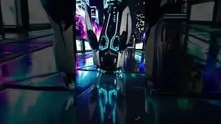 Lamborghini Aventador TRANSFORMS in Neon City