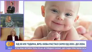 Najmanje beba u istoriji Srbije  I RTS Jutarnji program