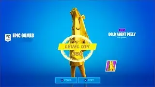 FIRST LEGIT PLAYER TO UNLOCK FULLY GOLDEN AGENT PEELY! (Level 350!)