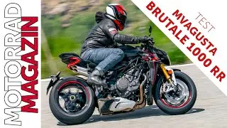 300 km/h schnell! MV Agusta Brutale 1000 RR Testfahrt – Zu unbequem für ein Naked Bike?