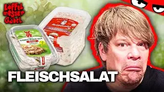 BLIND TASTING mit Fleischsalat! Delikatesse oder Disaster? | Löffel Messer Gäbel