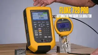 Automatic Pressure Generation up to 1,000 psi | Fluke 729 Automatic Pressure Calibrator