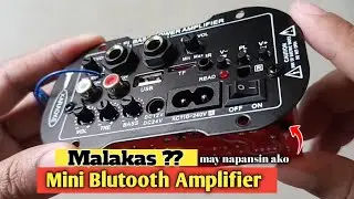 Mini Blutooth Amplifier Review  Panalo To